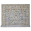 Oushak And Peshawar Wool Hand Knotted Rug Grey Gray 12.0X17.9 -O084061
