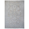 Oushak And Peshawar Wool Hand Knotted Rug Grey Gray 13.11X17.0 -O088785