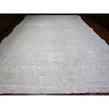 Oushak And Peshawar Wool Hand Knotted Rug Grey Gray 13.2X17.7 -O088089