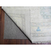 Oushak And Peshawar Wool Hand Knotted Rug Grey Gray 14.0X17.6 -O088232