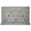 Oushak And Peshawar Wool Hand Knotted Rug Grey Gray 14.0X17.9 -O084098
