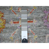 Oushak And Peshawar Wool Hand Knotted Rug Grey Gray 2.1X3.3 -O089538