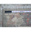 Oushak And Peshawar Wool Hand Knotted Rug Grey Gray 2.6X15.3 -O089596