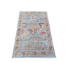 Oushak And Peshawar Wool Hand Knotted Rug Grey Gray 3.0X4.8 -O088489