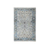 Oushak And Peshawar Wool Hand Knotted Rug Grey Gray 3.0X5.0 -O084740