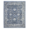 Oushak And Peshawar Wool Hand Knotted Rug Grey Gray 8.0X9.9 -O089489
