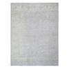 Oushak And Peshawar Wool Hand Knotted Rug Grey Gray 8.10X11.5 -O088582