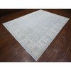 Oushak And Peshawar Wool Hand Knotted Rug Grey Ivory 8.10X11.9 -O088747
