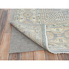 Oushak And Peshawar Wool Hand Knotted Rug Grey Ivory 9.1X12.0 -O082702