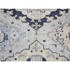 Oushak And Peshawar Wool Hand Knotted Rug Grey No Border 3.0X3.0 -O080561