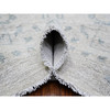 Oushak And Peshawar Wool Hand Knotted Rug Grey No Border 9.0X11.8 -O073948