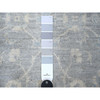 Oushak And Peshawar Wool Hand Knotted Rug Grey Silver 3.0X4.11 -O088910