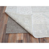 Oushak And Peshawar Wool Hand Knotted Rug Ivory Gray 9.11X13.7 -O086511