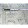 Oushak And Peshawar Wool Hand Knotted Rug Ivory Ivory 4.0X16.1 -O088436