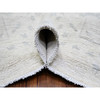 Oushak And Peshawar Wool Hand Knotted Rug Ivory No Border 9.9X13.9 -O073112
