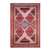 Oushak And Peshawar Wool Hand Knotted Rug Red Red 5.10X8.10 -O071729