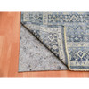 Overdyed & Vintage Wool Hand Knotted Rug Blue Blue 9.0X12.2 -O075441