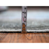 Overdyed & Vintage Wool Hand Knotted Rug Grey Gray 3.11X7.1 -O089546