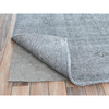 Overdyed & Vintage Wool Hand Knotted Rug Grey No Border 9.5X12.2 -O082097