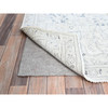 Overdyed & Vintage Wool Hand Knotted Rug Ivory No Border 2.6X9.11 -O0223