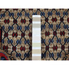 Persian Wool Hand Knotted Rug Brown Blue 4.4X7.9 -O087384