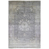 Persian Wool Hand Knotted Rug Grey Gray 12.5X19.4 -O080226