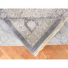 Persian Wool Hand Knotted Rug Grey Gray 12.5X19.4 -O080226