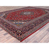 Persian Wool Hand Knotted Rug Red Blue 10.1X12.11 -O086697