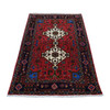 Persian Wool Hand Knotted Rug Red Blue 3.2X5.2 -O087551