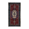 Persian Wool Hand Knotted Rug Red Blue 3.4X6.8 -O087467