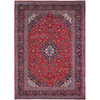 Persian Wool Hand Knotted Rug Red Blue 9.5X13.0 -O086699