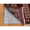 Persian Wool Hand Knotted Rug Red Ivory 3.2X4.1 -O087460