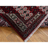 Persian Wool Hand Knotted Rug Red Ivory 3.2X4.1 -O087460