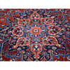 Persian Wool Hand Knotted Rug Red Navy Blue 8.3X11.3 -O066661