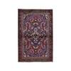Persian Wool Hand Knotted Rug Red No Border 3.6X5.5 -O059655