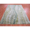 Silk Silk Hand Knotted Rug Green No Border 8.0X10.1 -O075419