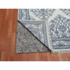 Transitional Cotton Hand Knotted Rug Ivory Ivory 8.0X9.9 -O075215