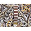 Transitional Wool & Silk Hand Knotted Rug Brown Brown 6.2X9.3 -O066352