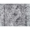 Transitional Wool & Silk Hand Knotted Rug Grey Gray 2.7X18.1 -O064559