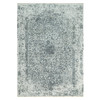 Transitional Wool & Silk Hand Knotted Rug Grey No Border 10.0X14.1 -O090527