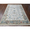 Transitional Wool Hand Knotted Rug Grey Gray 8.10X11.11 -O084915