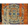 Transitional Wool Hand Knotted Rug Orange No Border 2.2X3.1 -O065918