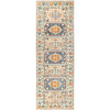 Tribal & Geometric Wool Hand Knotted Rug Blue Blue 4.0X11.9 -O085840