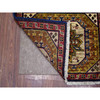 Tribal & Geometric Wool Hand Knotted Rug Blue Red 2.0X3.0 -O070762