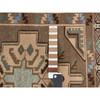 Tribal & Geometric Wool Hand Knotted Rug Brown Brown 3.0X5.2 -O087959