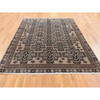Tribal & Geometric Wool Hand Knotted Rug Brown Brown 6.6X8.10 -O087967