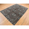 Tribal & Geometric Wool Hand Knotted Rug Brown Brown 6.8X9.9 -O087968