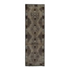 Tribal & Geometric Wool Hand Knotted Rug Brown No Border 2.5X8.0 -O087955