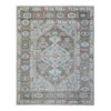 Tribal & Geometric Wool Hand Knotted Rug Grey Brown 8.2X10.3 -O072820