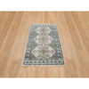 Tribal & Geometric Wool Hand Knotted Rug Ivory Ivory 3.0X5.0 -O065580